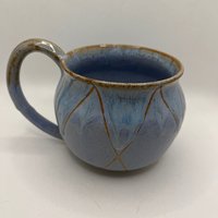 Handmade Ceramic Ligh Blue Mug