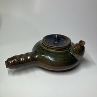 Handmade ceramic teapot
