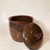 Hand-made Ceramic Lidded Jar