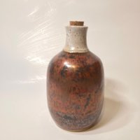 Hand-made Ceramic Copper Bottle