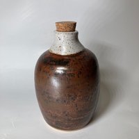 Hand-made Ceramic Copper Bottle