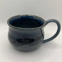 Handmade Ceramic Blue Mug