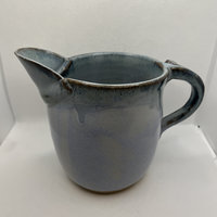 Handmade Light Blue Pitcher