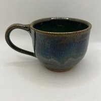 Handmade Ceramic Multi-colored Mug