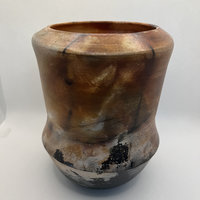 Pit Fired Ceramic Vase