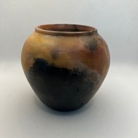 Petite Pit Fired Ceramic Vase