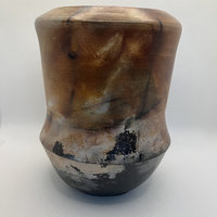 Pit Fired Ceramic Vase