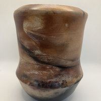 Pit Fired Ceramic Vase