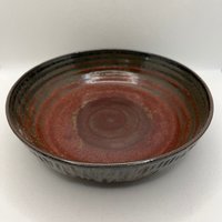 Handmade Ancient Jasper Glazed Ceramic Bowl