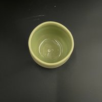 Handmade Marbled Green Ceramic Cup