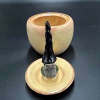 Handmade Ceramic Gnome Lidded Jar