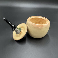 Handmade Ceramic Gnome Lidded Jar