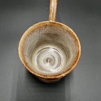 Handmade Honey Brown Ceramic Mushroom Mug