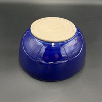 Handmade Cobalt Blue Ceramic Bowl
