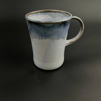 Handmade Blue Ceramic Tankard Mug