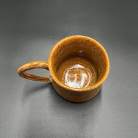 Handmade Honey Brown Ceramic Mug