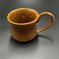 Handmade Honey Brown Ceramic Mug
