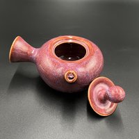 Handmade Pink Ceramic Tea Pot
