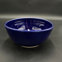 Handmade Cobalt Blue Ceramic Bowl