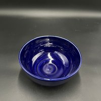 Handmade Cobalt Blue Ceramic Bowl