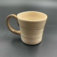 Small Handmade marbled ceramic mug