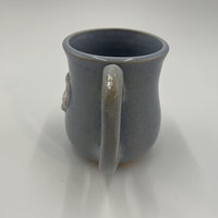 Handmade Light Blue “HI” Ceramic Mug