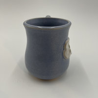 Handmade Light Blue “HI” Ceramic Mug