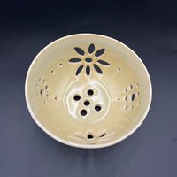 Hand-made Yellow Berry Bowl and Plate