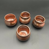 Handmade Small Wood fired Ceramic Cups