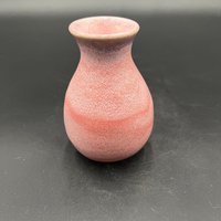 Handmade Pink and Purple Ceramic Bud Vase