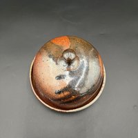 Handmade Wood fired Rustic Ceramic Butter Dish