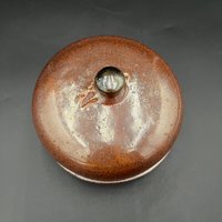 Handmade Wood fired Rustic Ceramic Butter Dish