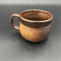 Wood fired Earthy Ceramic Mug - handmade