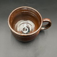 Wood fired Earthy Ceramic Mug - handmade