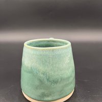 Handmade Agave Green Ceramic Mug