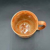 Handmade Ceramic Dragon Scale Inspired Earthy Mug