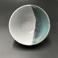 Handmade Small Blue Ceramic Bowl