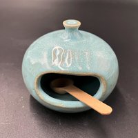 Handmade Small Ceramic Salt Cellar - Various Colors