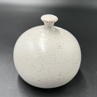 Handmade Small Ceramic Salt Cellar - Various Colors