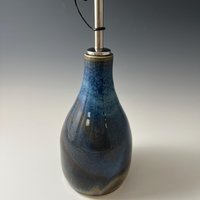Handmade Ceramic Oil or Vinegar Dispenser - Dramatic Glaze Effects
