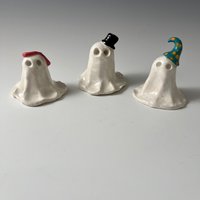 Assorted Ceramic Ghosts - Hand sculpted