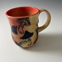 Handmade Ceramic Mushroom Mug