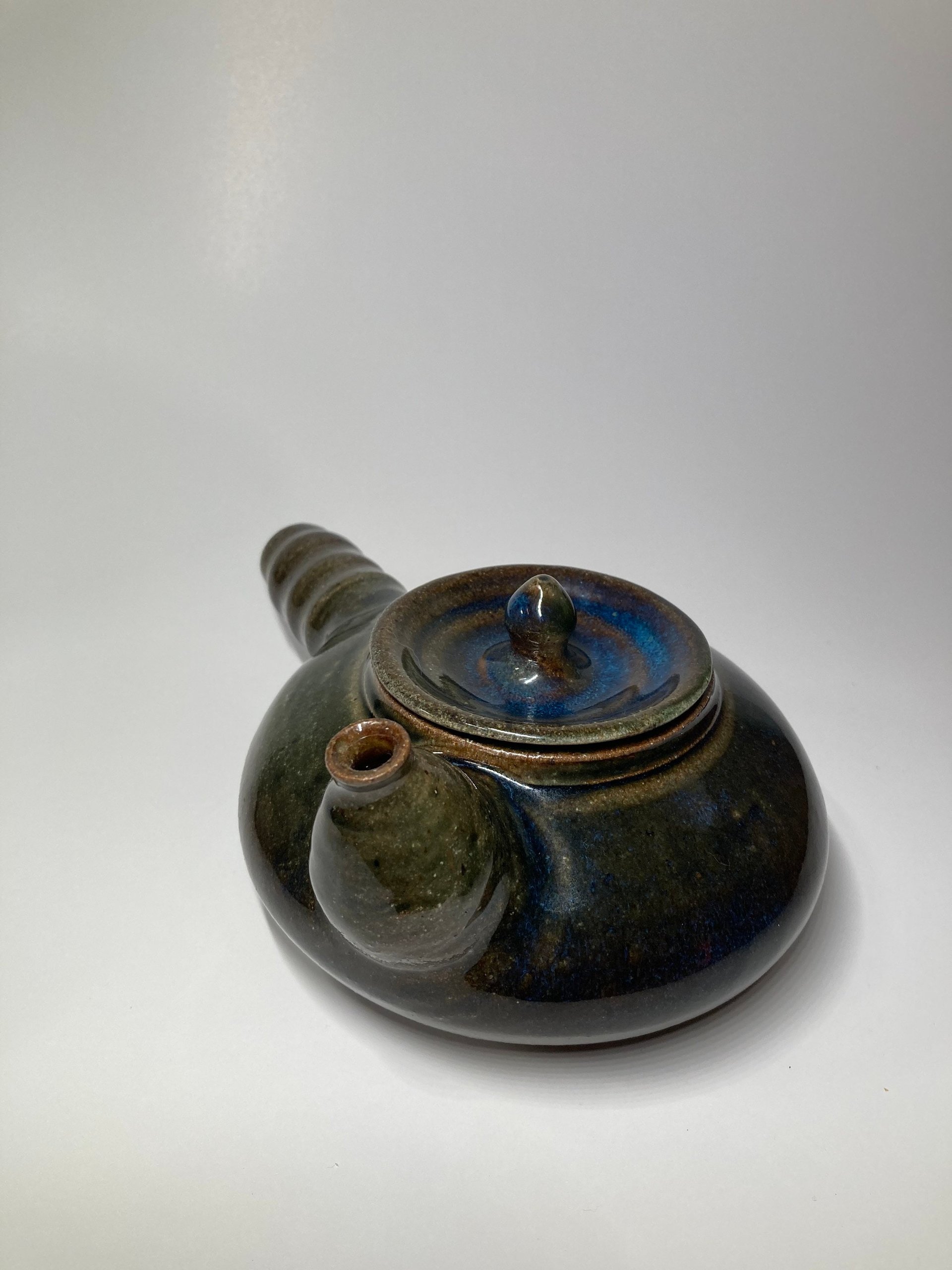 Handmade ceramic teapot