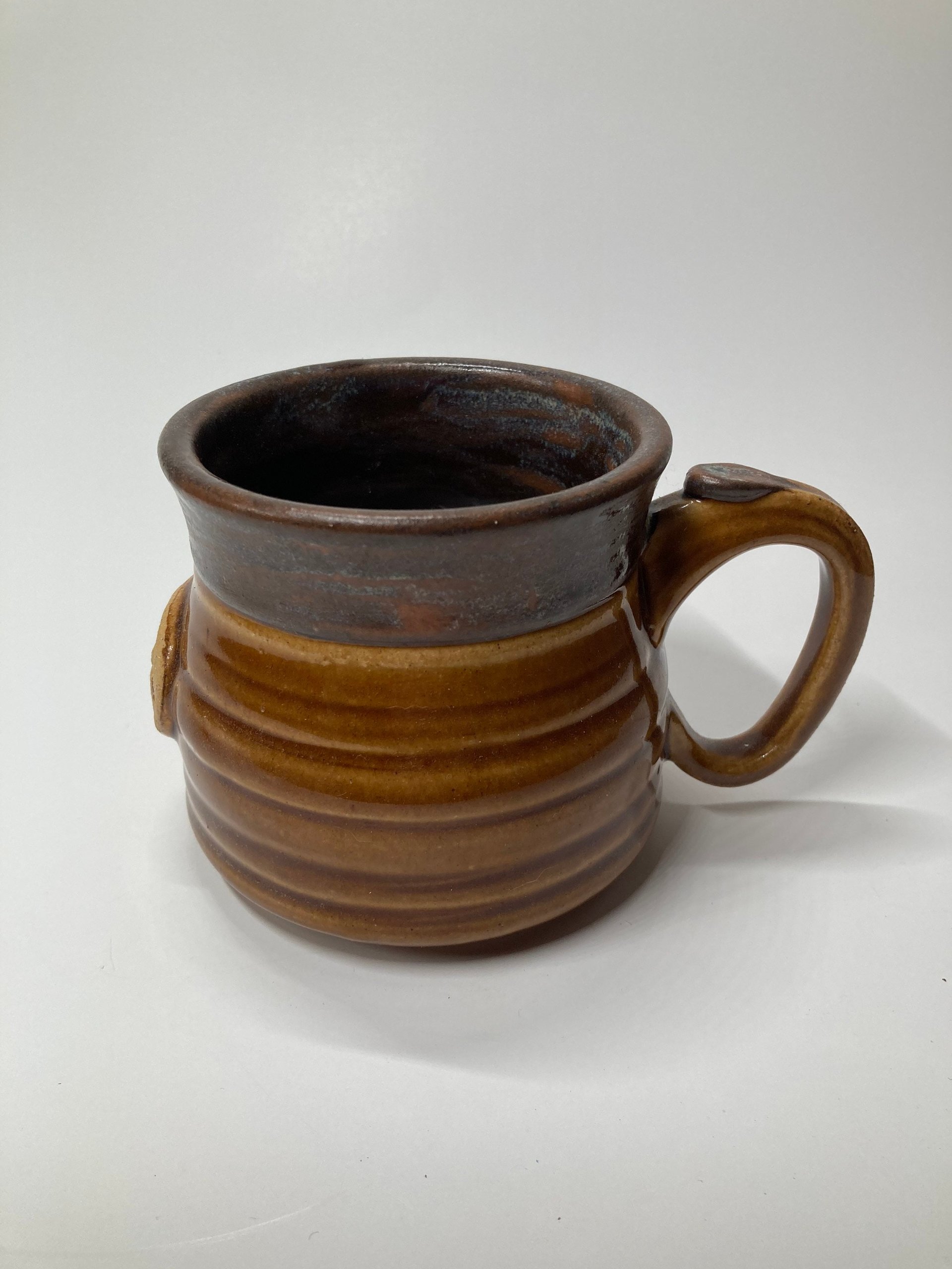 Handmade ceramic tea mug
