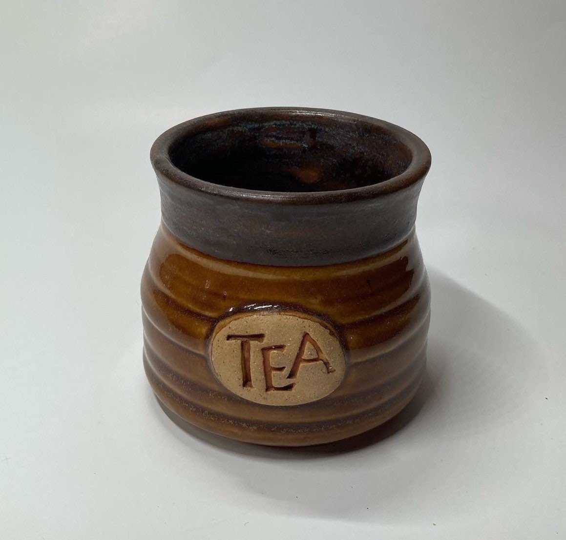Handmade ceramic tea mug