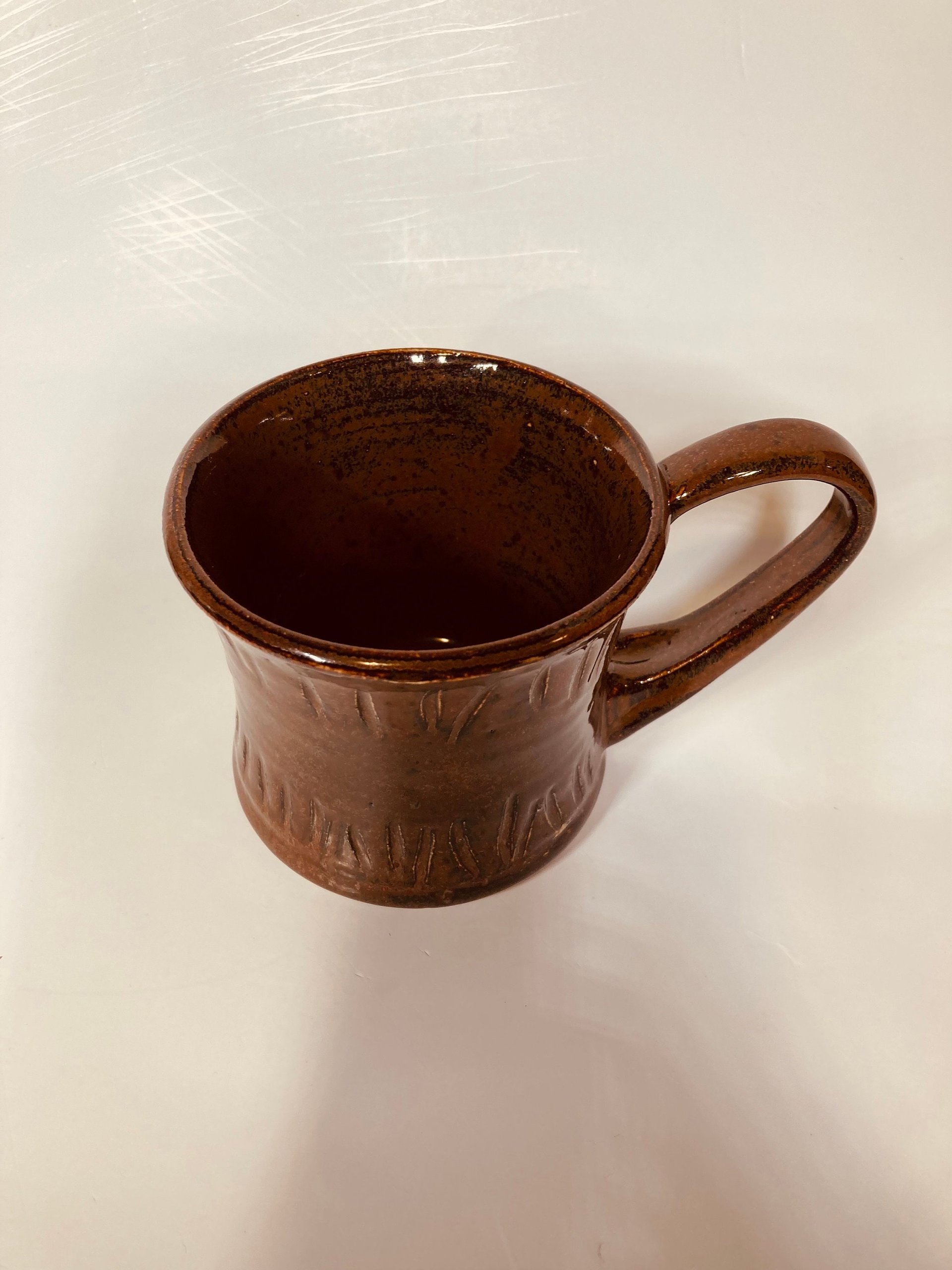Earthy Red Rustic Mug