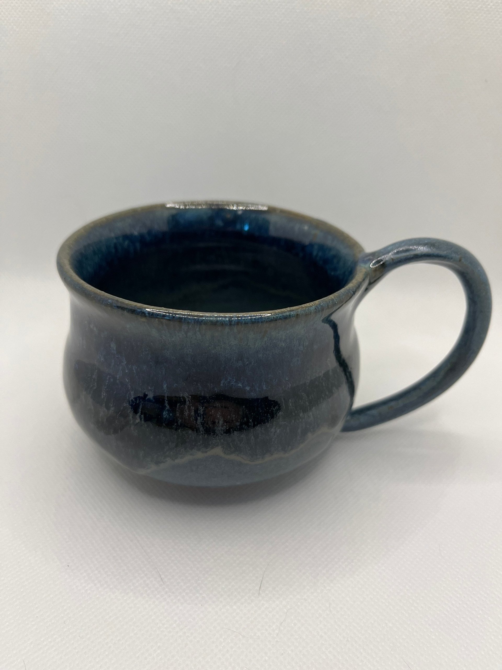 Handmade Ceramic Blue Mug