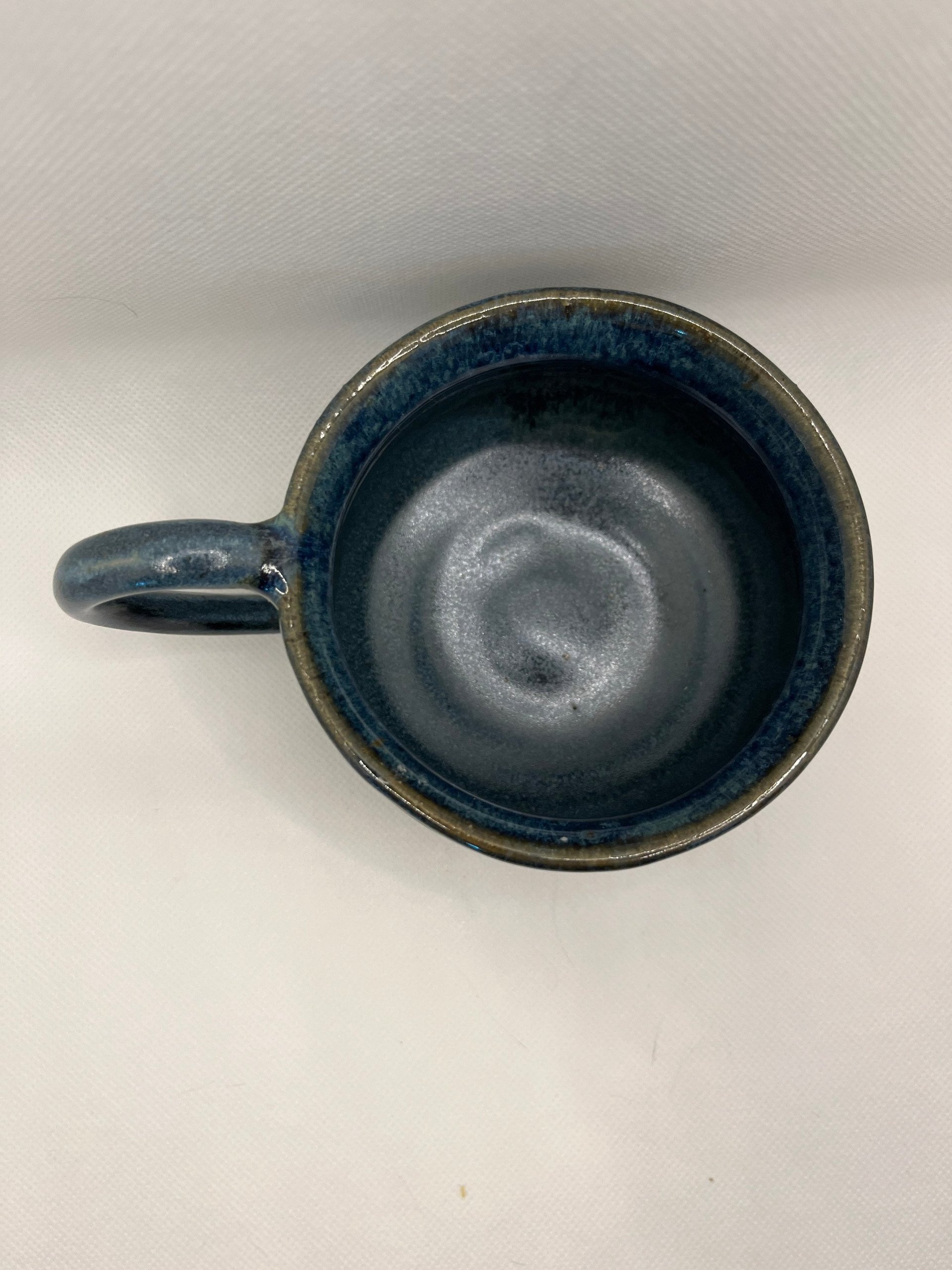 Handmade Ceramic Blue Mug