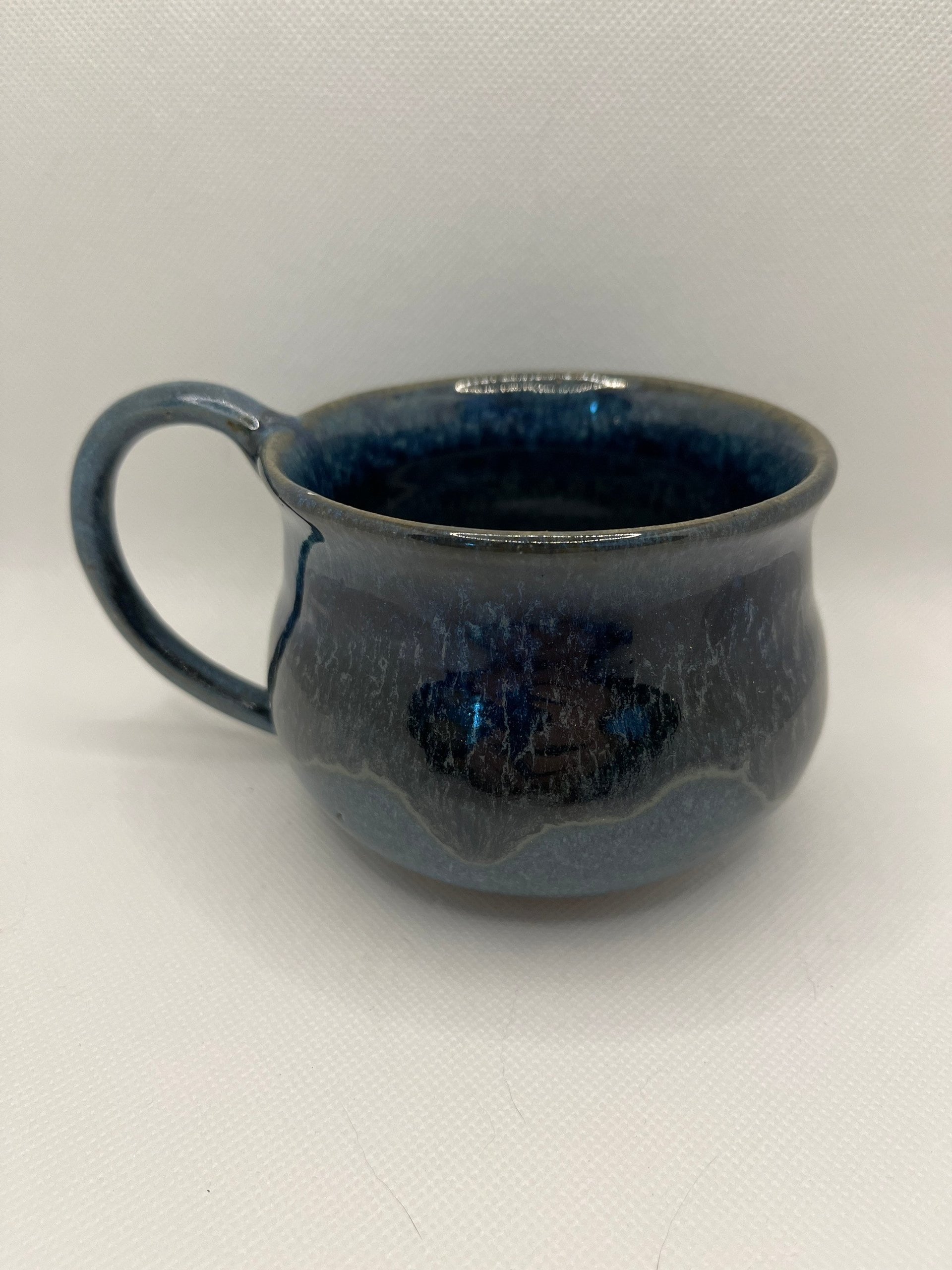 Handmade Ceramic Blue Mug