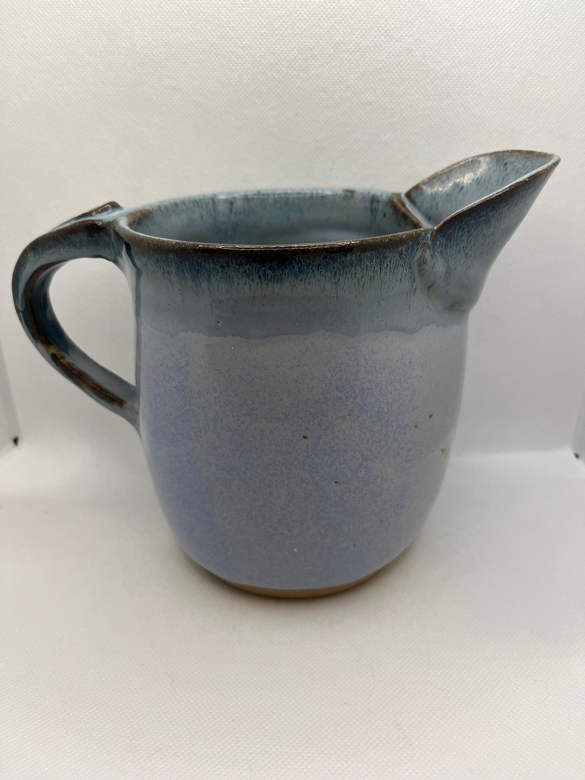 Handmade Light Blue Pitcher